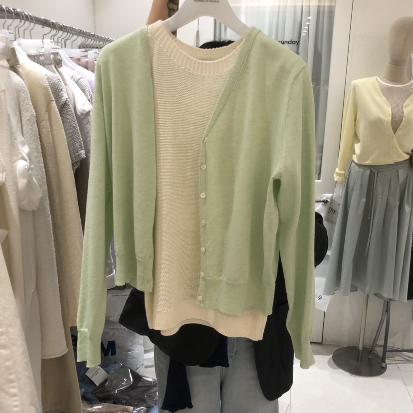 MONDAY TO SUNDAY韓國直郵女裝新品熱賣針織衫不含內搭MONDAY TO SUNDAY針織衫圖色3