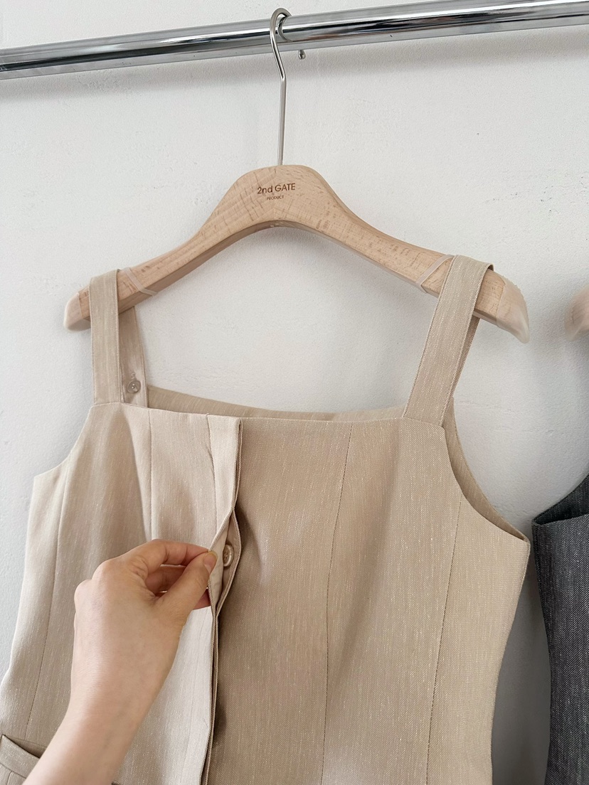 2ND GATE韓國代購女裝新品職業熱賣人氣26春夏推薦休閑馬甲2ND GATE馬甲