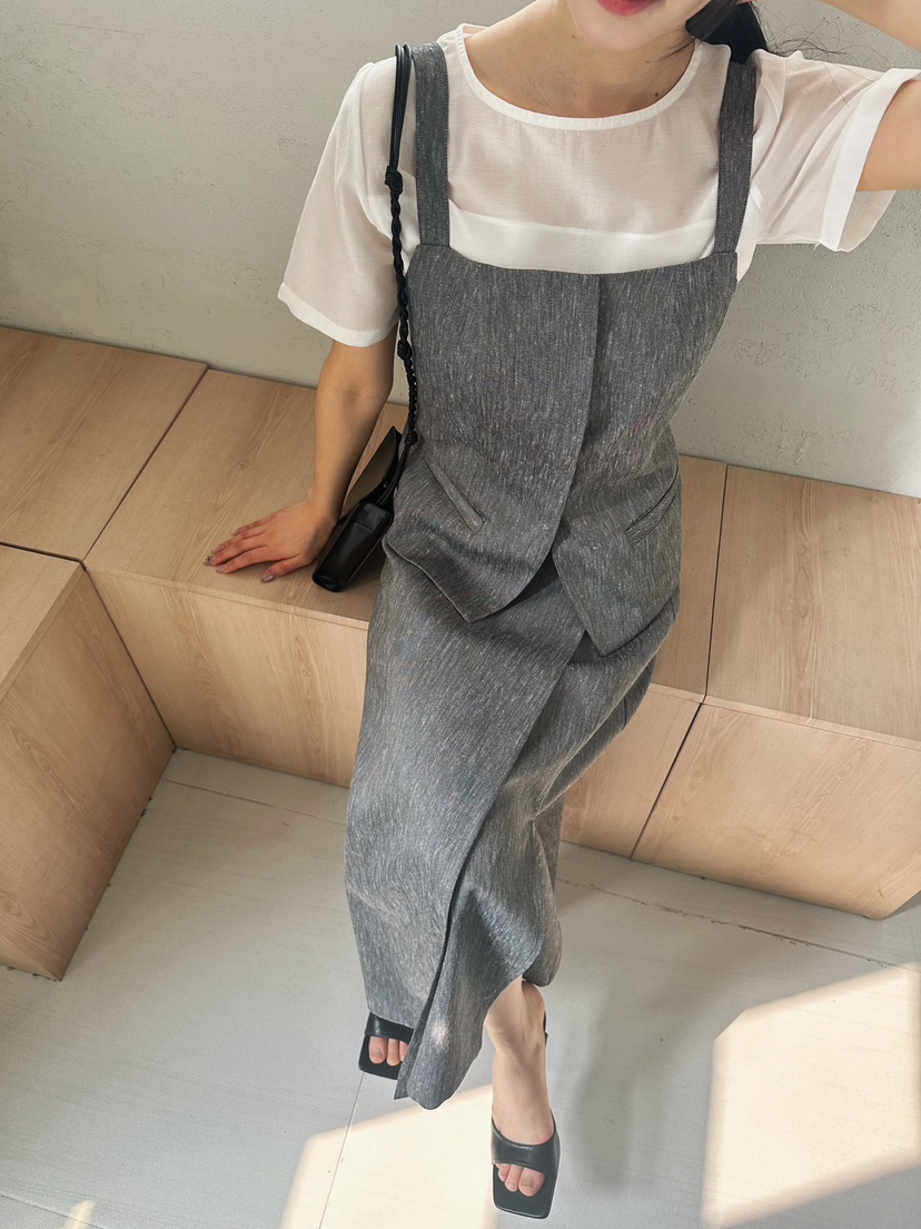 2ND GATE韓國代購女裝新品職業熱賣人氣26春夏推薦休閑馬甲2ND GATE馬甲