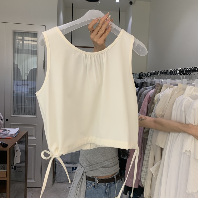 LE AHICON韓國代購女士新品時尚人氣休閑熱賣推薦吊帶背心Le Ahicon吊帶/背心