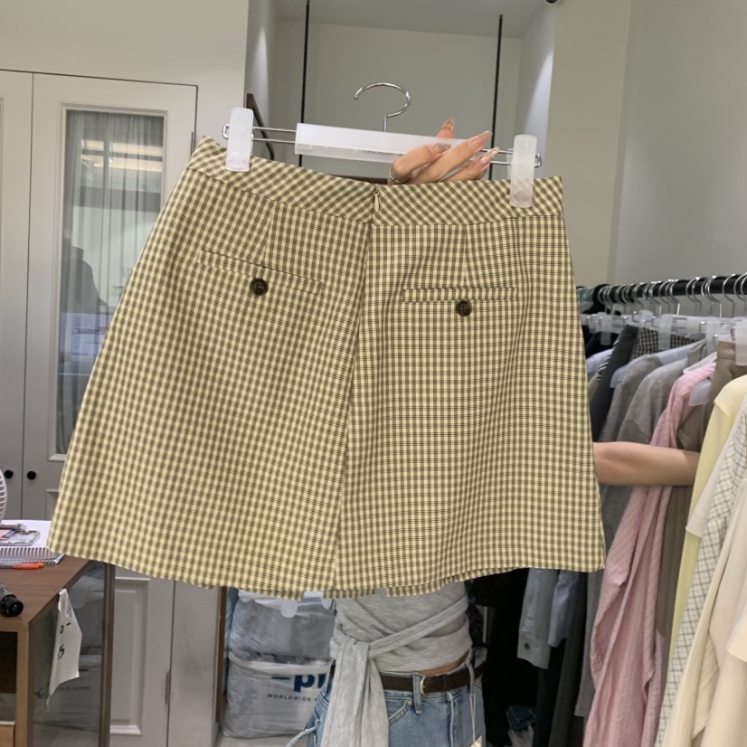 LE AHICON韓國直郵女裝新品推薦休閑職業時尚26春夏短裙Le Ahicon短裙