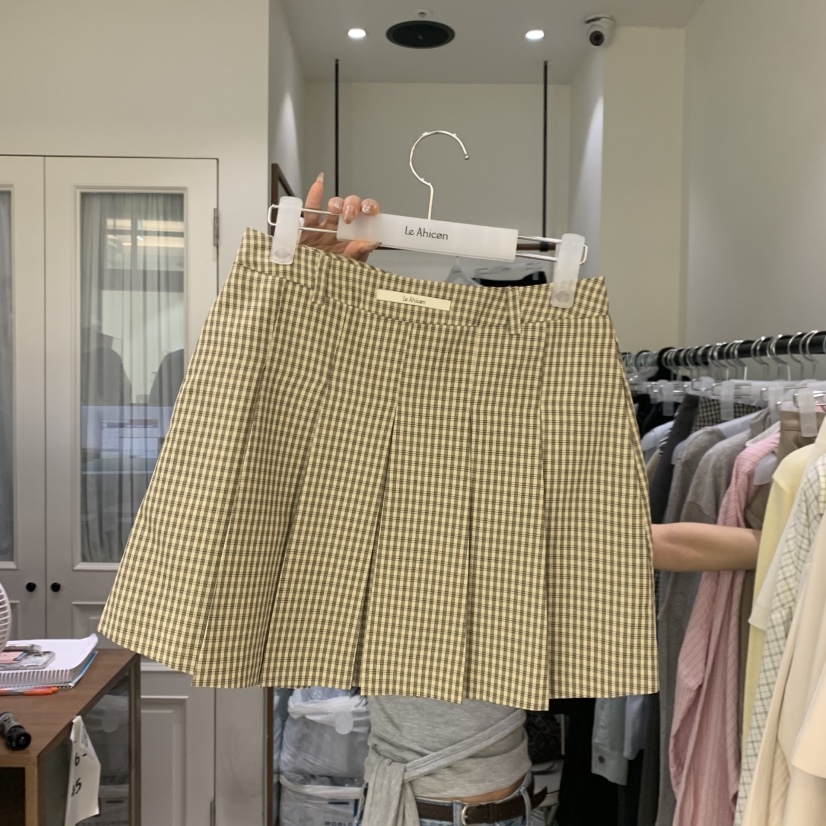 LE AHICON韓國直郵女裝新品推薦休閑職業時尚26春夏短裙Le Ahicon短裙圖色2