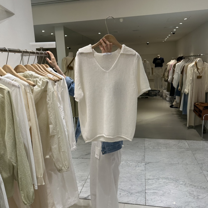 BLUEI-D/N SHARP韓國東大門直郵女士新款時尚職業針織衫Blue i-d/N SHARP針織衫圖色1