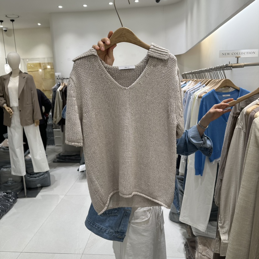 BLUEI-D/N SHARP韓國東大門直郵女士新款時尚職業針織衫Blue i-d/N SHARP針織衫圖色2