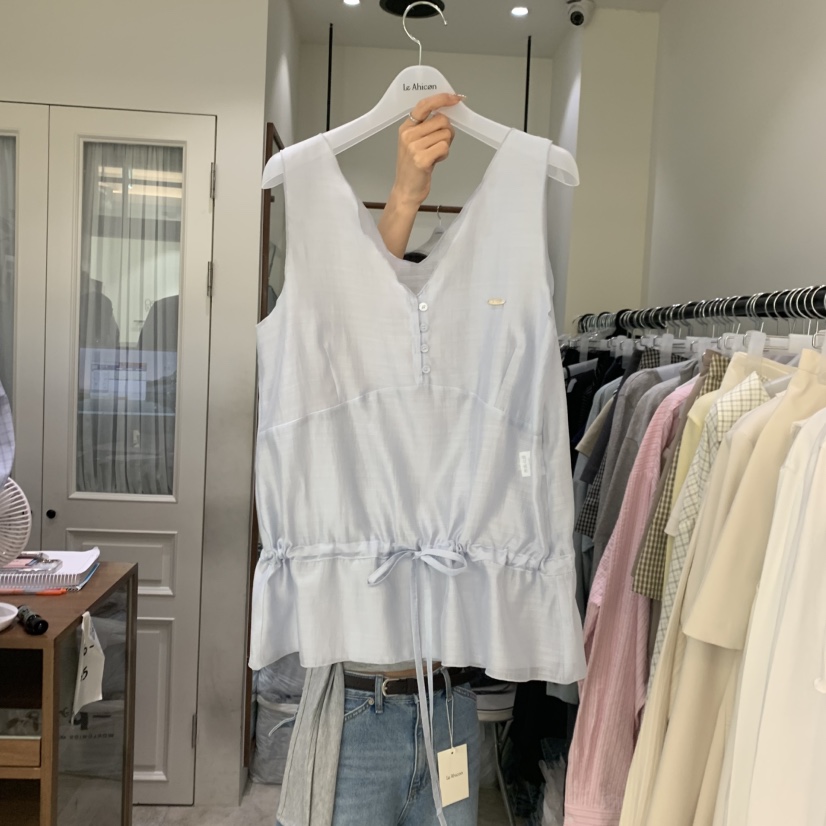LE AHICON韓國直郵實拍女裝新品時尚休閑26春夏吊帶背心Le Ahicon吊帶/背心圖色2
