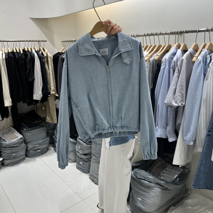 BLUEI-D/N SHARP韓國代購女裝新款休閑推薦職業人氣夾克Blue i-d/N SHARP夾克圖色2