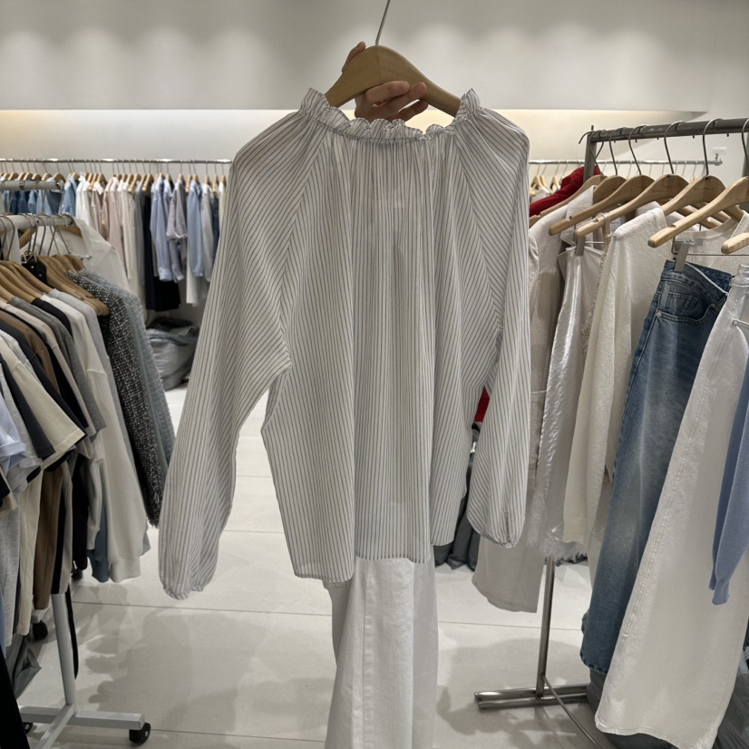 BLUEI-D/N SHARP韓國代購女士新品推薦人氣襯衫蕾絲衫Blue i-d/N SHARP襯衫/蕾絲衫