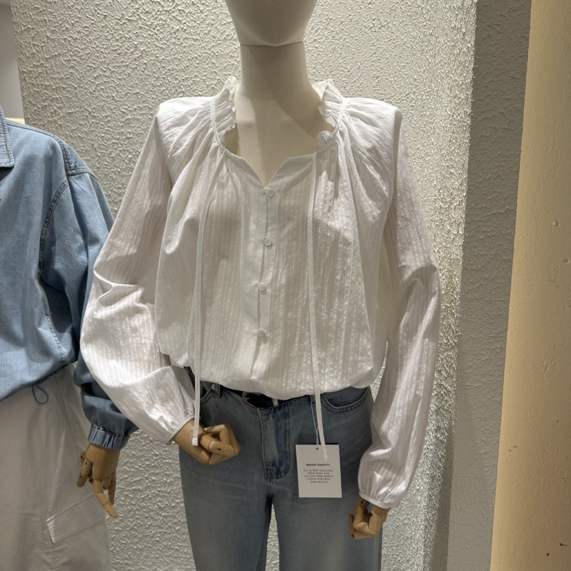 BLUEI-D/N SHARP韓國代購女士新品推薦人氣襯衫蕾絲衫Blue i-d/N SHARP襯衫/蕾絲衫圖色1