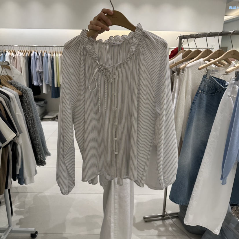 BLUEI-D/N SHARP韓國代購女士新品推薦人氣襯衫蕾絲衫Blue i-d/N SHARP襯衫/蕾絲衫圖色2