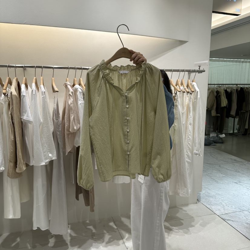 BLUEI-D/N SHARP韓國代購女士新品推薦人氣襯衫蕾絲衫Blue i-d/N SHARP襯衫/蕾絲衫圖色3