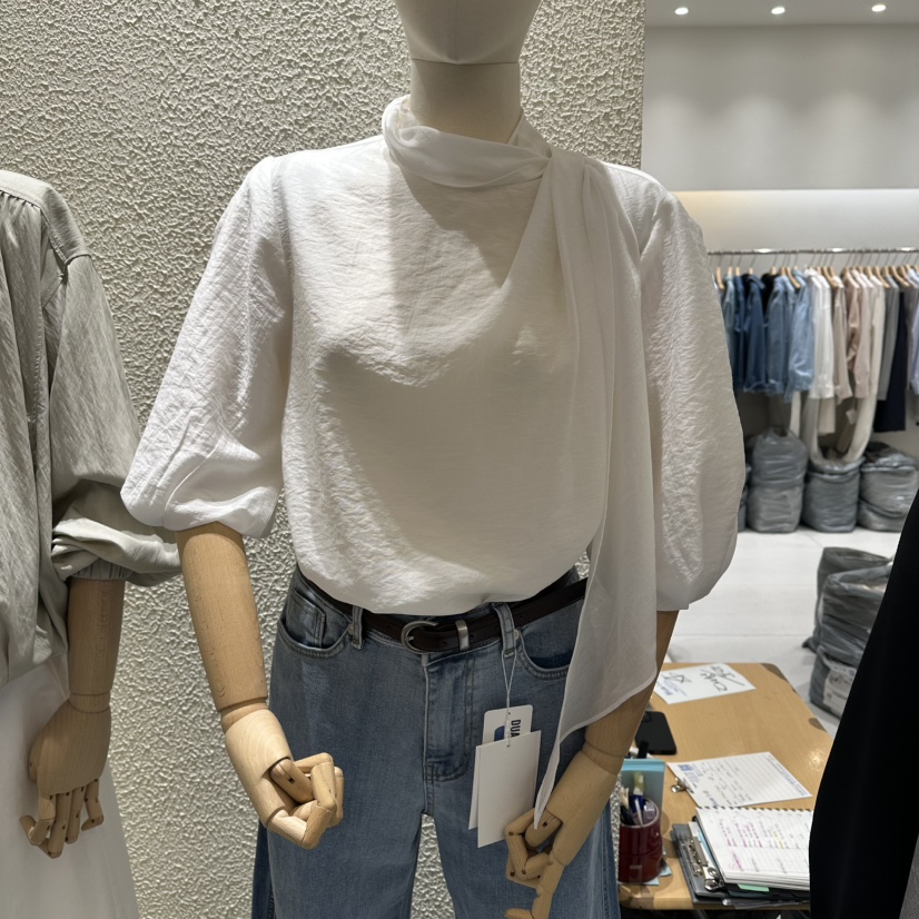 BLUEI-D/N SHARP韓國直郵實拍女士新款熱賣襯衫蕾絲衫Blue i-d/N SHARP襯衫/蕾絲衫圖色1