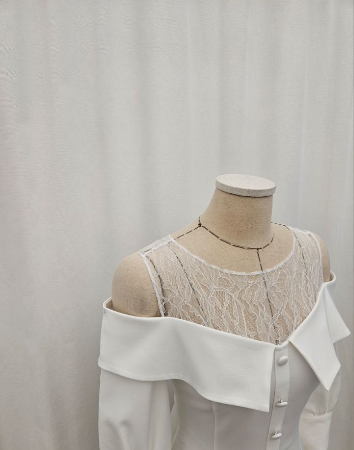 HIGH HEELS韓國代購女裝新品推薦人氣26春夏休閑襯衫蕾絲衫HIGH HEELS襯衫/蕾絲衫