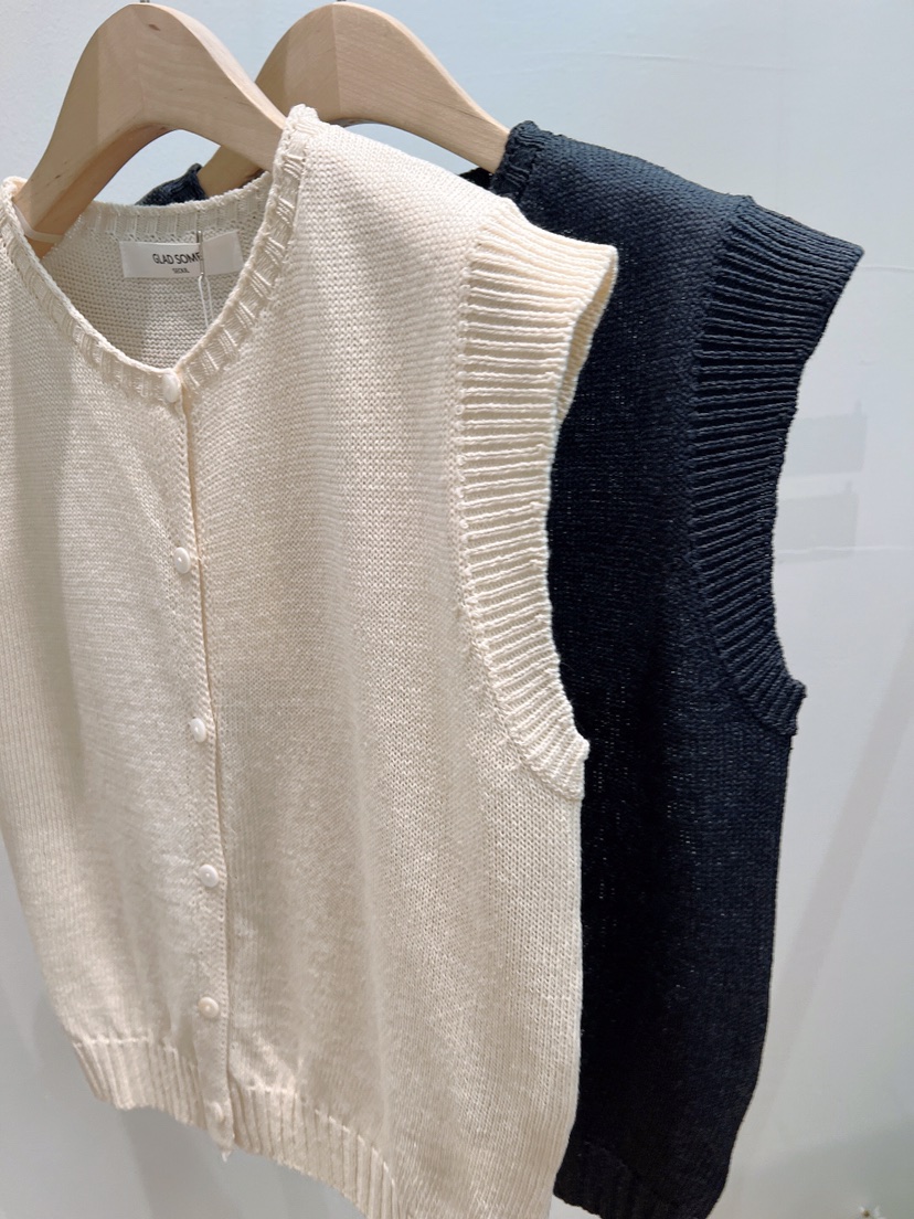 GLAD SOME韓國直郵女裝新款職業人氣時尚休閑推薦26春夏馬甲GLAD SOME馬甲