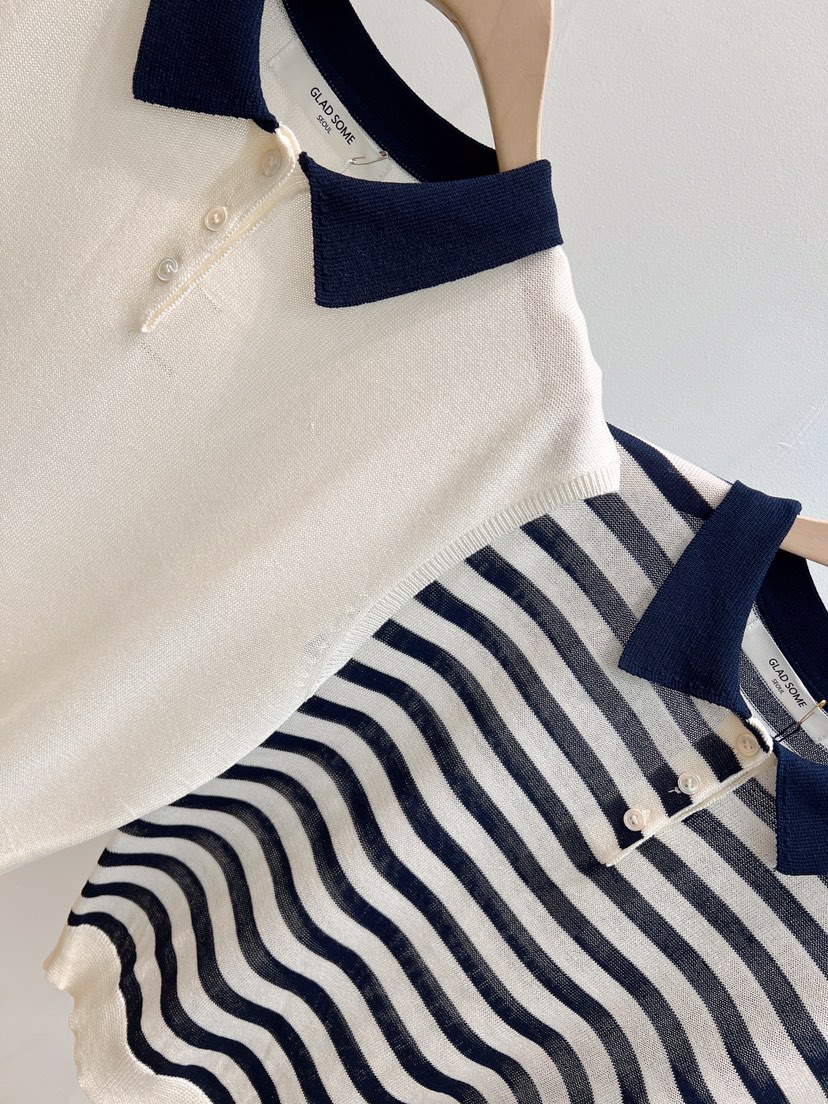 GLAD SOME韓國代購女裝新品職業推薦熱賣26春夏時尚針織衫GLAD SOME針織衫