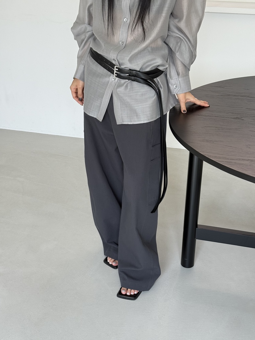 TAUPE韓國東大門代購女裝新款熱賣休閑人氣職業休閑褲口袋TAUPE休閑褲