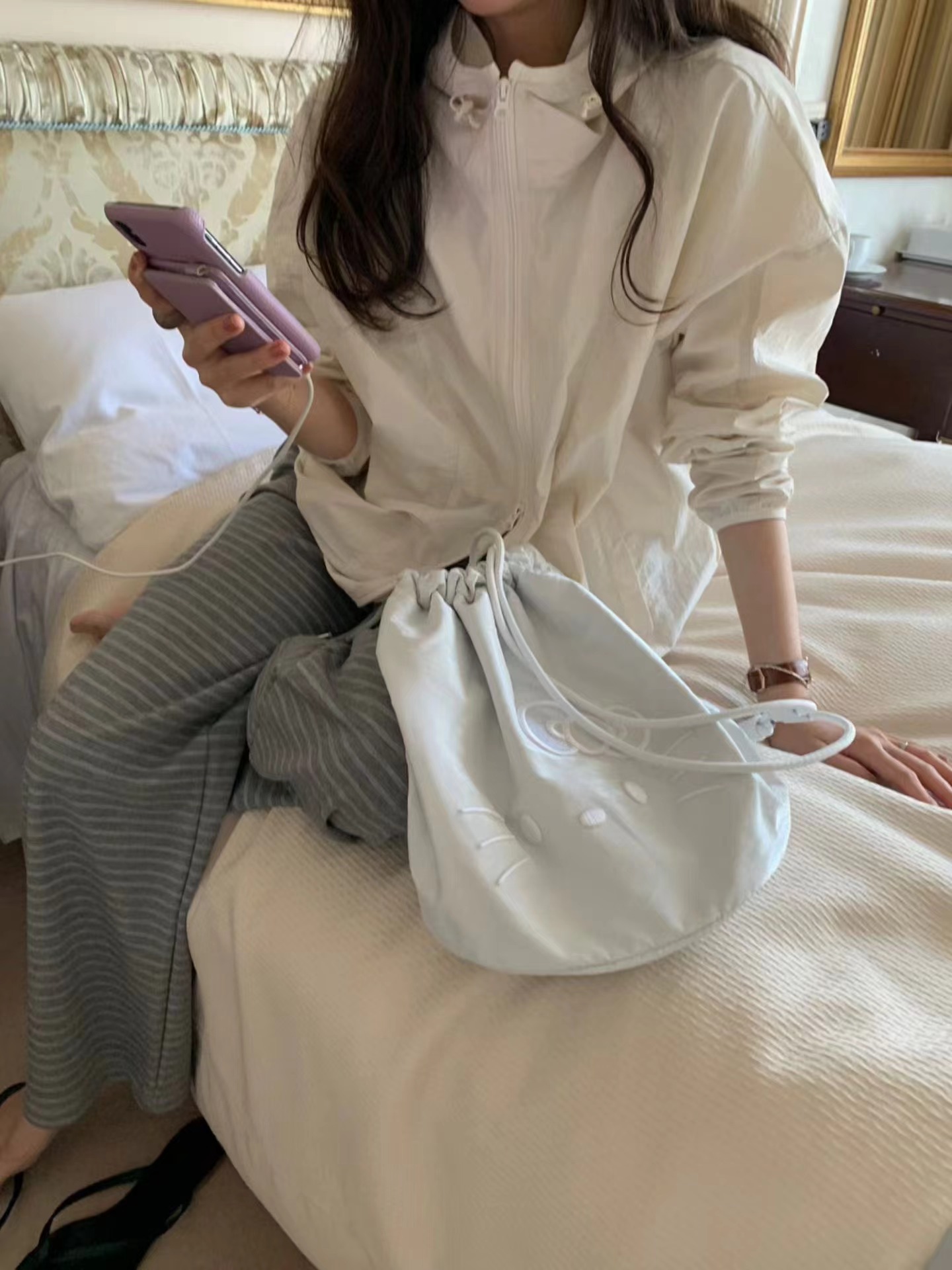 PYT-ot韓國代購女裝新款時尚人氣休閑熱賣職業推薦26春夏夾克pretty young thing夾克