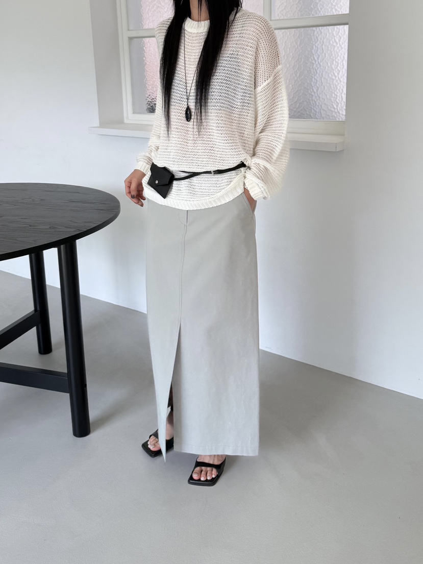 TAUPE韓國東大門直郵女士新款推薦26春夏職業人氣時尚長裙TAUPE長裙