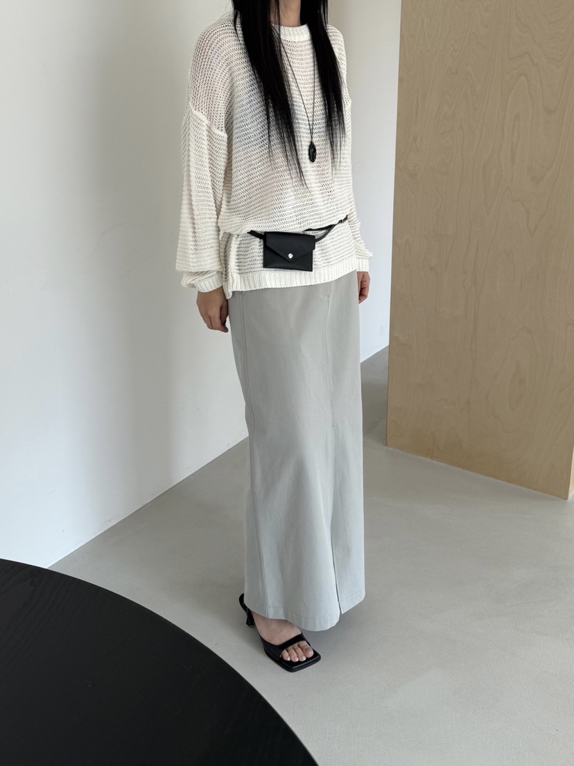 TAUPE韓國東大門直郵女士新款推薦26春夏職業人氣時尚長裙TAUPE長裙