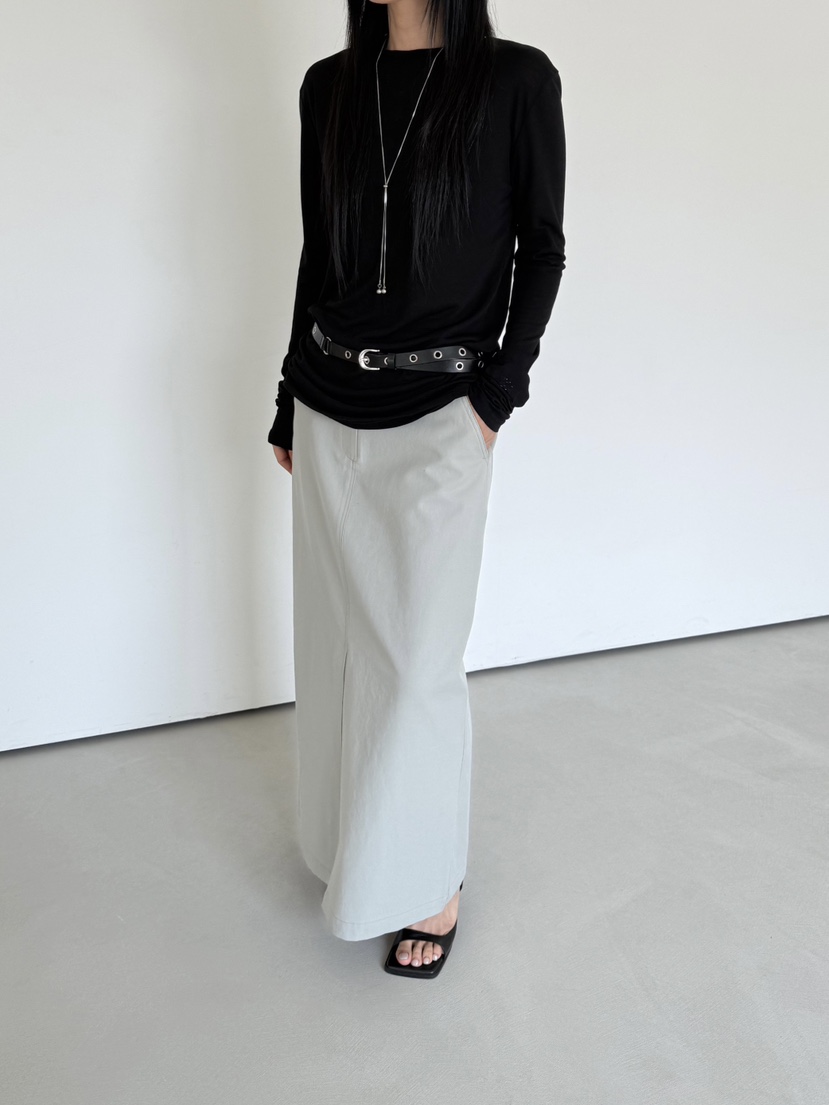 TAUPE韓國東大門直郵女士新款推薦26春夏職業人氣時尚長裙TAUPE長裙