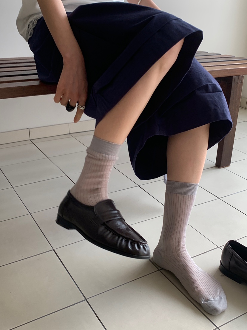 VAARA韓國直郵實拍女裝新品人氣推薦休閑26春夏職業時尚襪子VAARA襪子