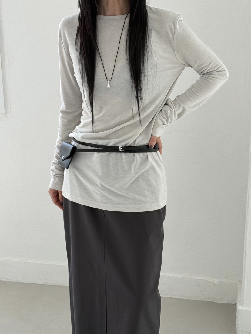 TAUPE韓國東大門直郵女裝新品推薦熱賣人氣26春夏長袖T恤TAUPE長袖T恤