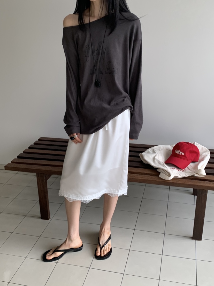 VAARA韓國東大門代購女裝新品休閑26春夏職業半身裙中短裙VAARA半身裙/中短裙