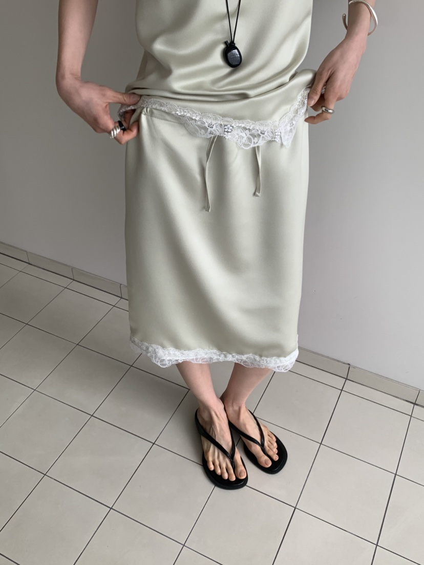 VAARA韓國東大門代購女裝新品休閑26春夏職業半身裙中短裙VAARA半身裙/中短裙