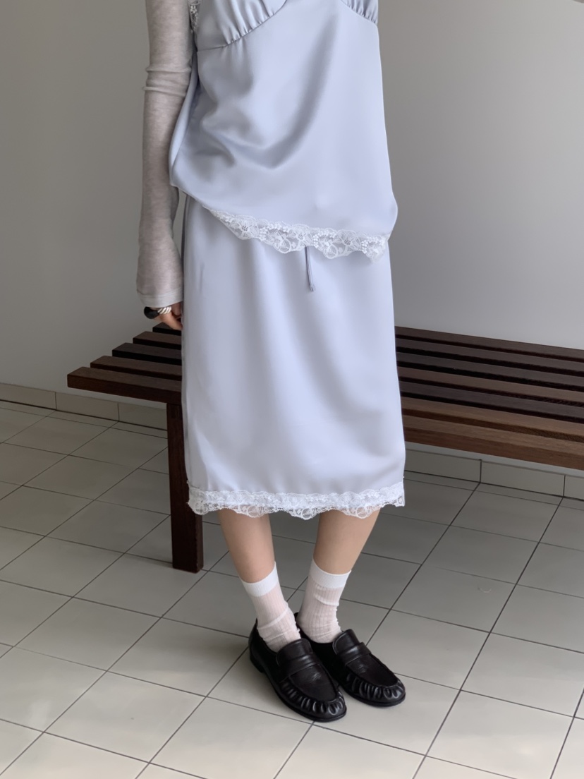 VAARA韓國東大門代購女裝新品休閑26春夏職業半身裙中短裙VAARA半身裙/中短裙