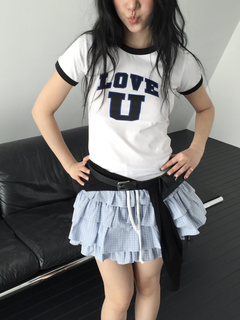 LOVE MOMENT韓國東大門直郵女裝新品推薦人氣職業熱賣T恤LOVE MOMENTT恤