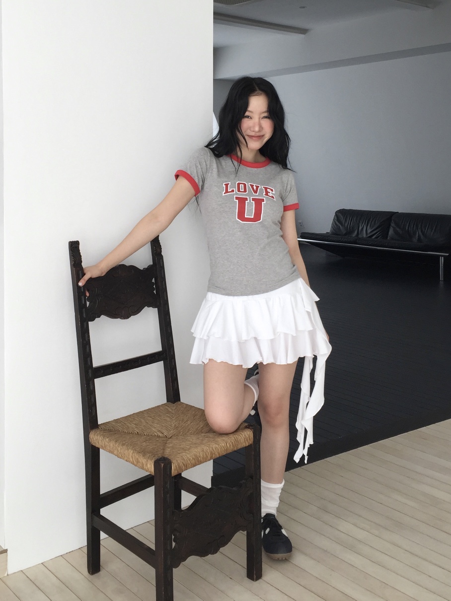 LOVE MOMENT韓國東大門直郵女裝新品推薦人氣職業熱賣T恤LOVE MOMENTT恤