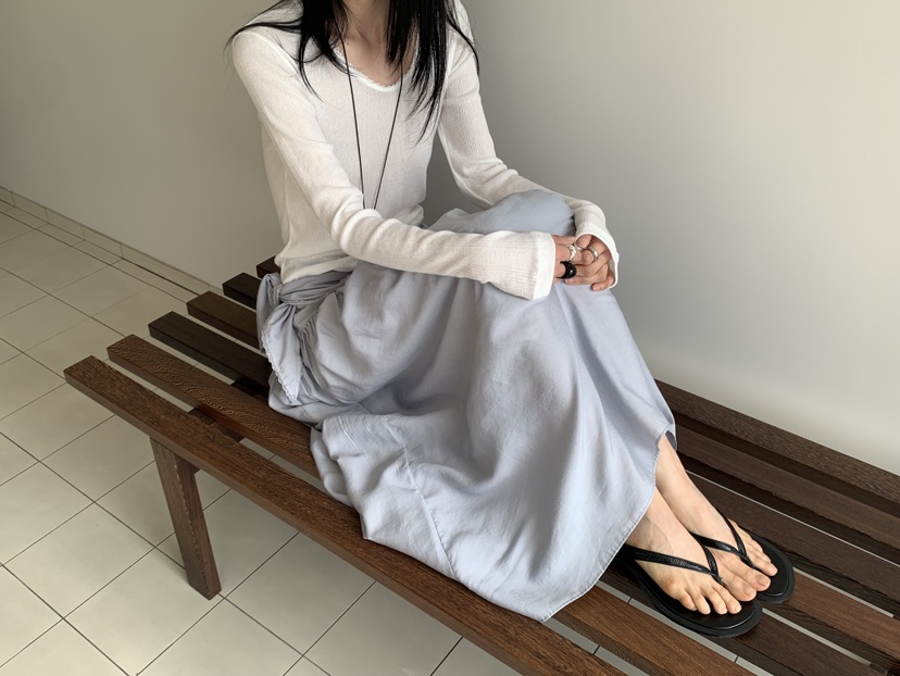 VAARA韓國直郵實拍女裝新品推薦熱賣時尚人氣休閑職業長裙VAARA長裙