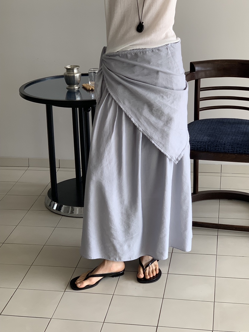 VAARA韓國直郵實拍女裝新品推薦熱賣時尚人氣休閑職業長裙VAARA長裙