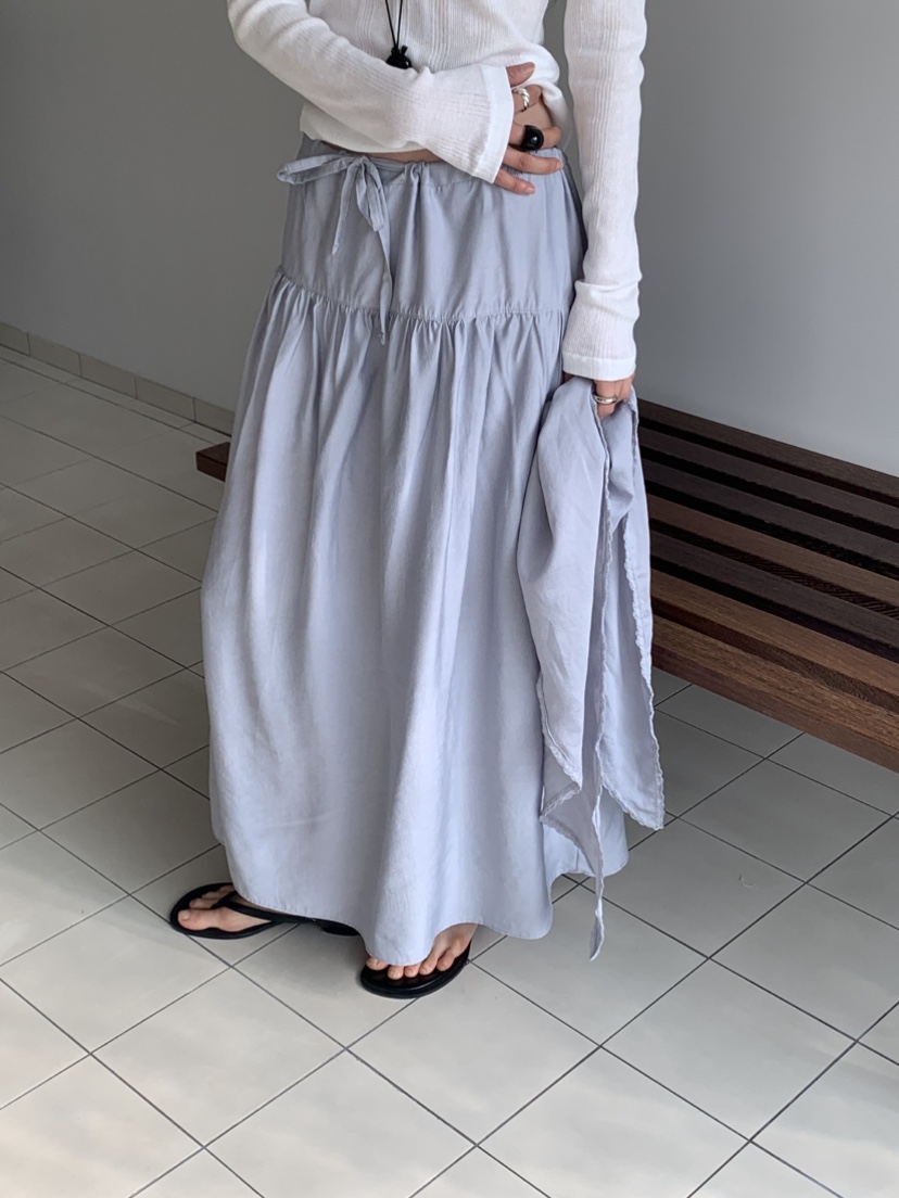 VAARA韓國直郵實拍女裝新品推薦熱賣時尚人氣休閑職業長裙VAARA長裙