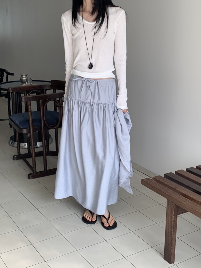 VAARA韓國直郵實拍女裝新品推薦熱賣時尚人氣休閑職業長裙VAARA長裙