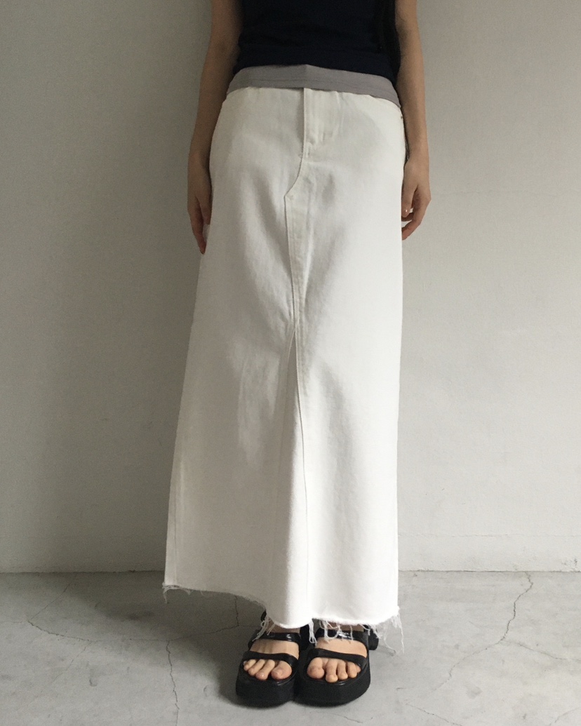 LOVE MOMENT韓國直郵女裝新款時尚休閑人氣職業長裙超長LOVE MOMENT長裙