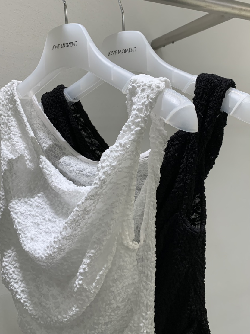 LOVE MOMENT韓國直郵女士新款推薦時尚職業吊帶背心蕾絲LOVE MOMENT吊帶/背心