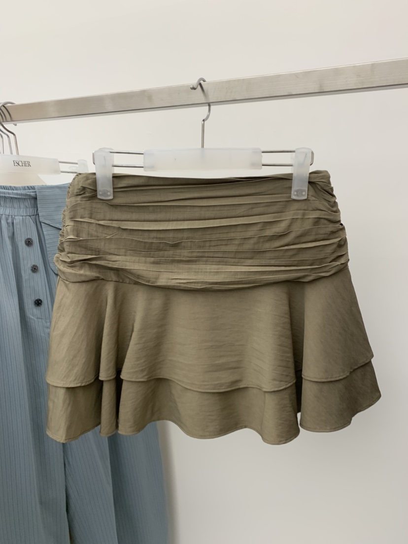 ESCHER韓國東大門直郵女裝新款熱賣推薦26春夏人氣休閑短裙ESCHER短裙