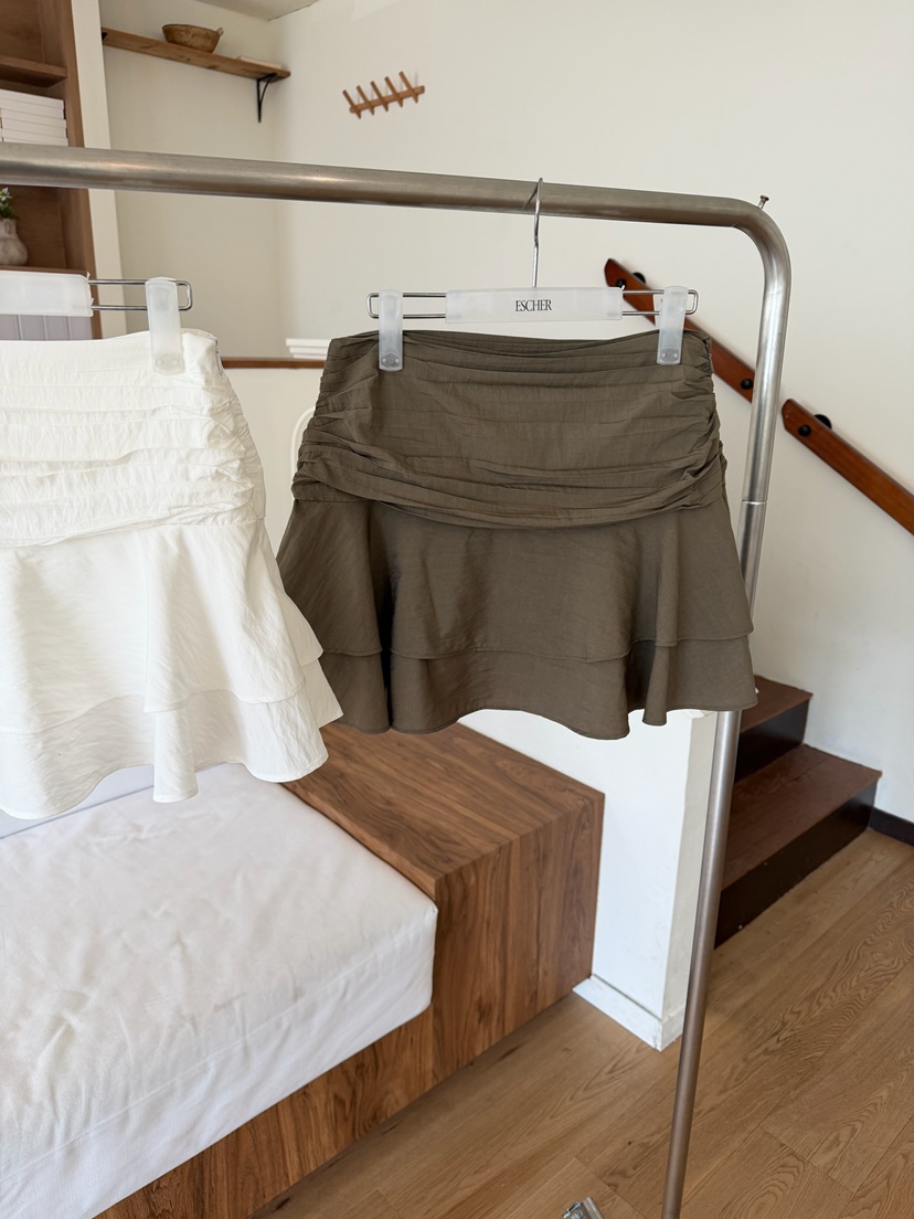 ESCHER韓國東大門直郵女裝新款熱賣推薦26春夏人氣休閑短裙ESCHER短裙