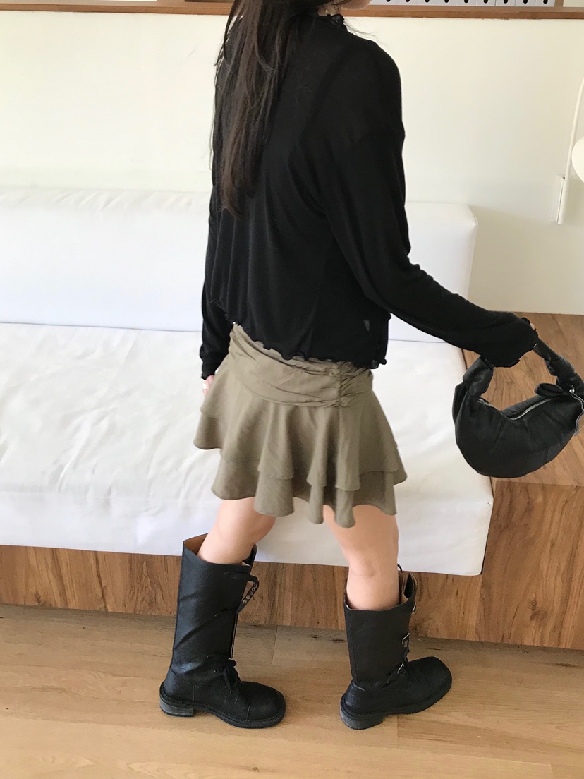 ESCHER韓國東大門直郵女裝新款熱賣推薦26春夏人氣休閑短裙ESCHER短裙