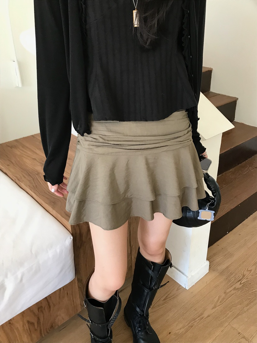 ESCHER韓國東大門直郵女裝新款熱賣推薦26春夏人氣休閑短裙ESCHER短裙