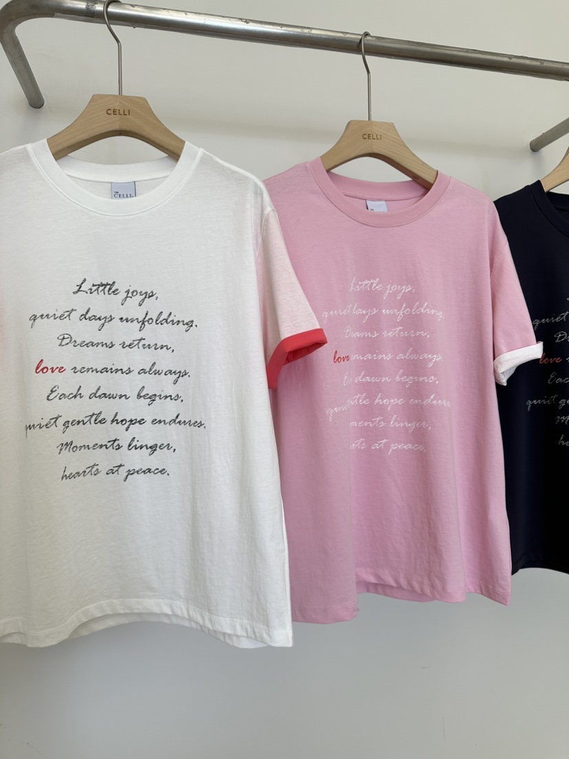 CELLI韓國直郵女士新品推薦職業時尚26春夏熱賣人氣T恤雙層CELLIT恤