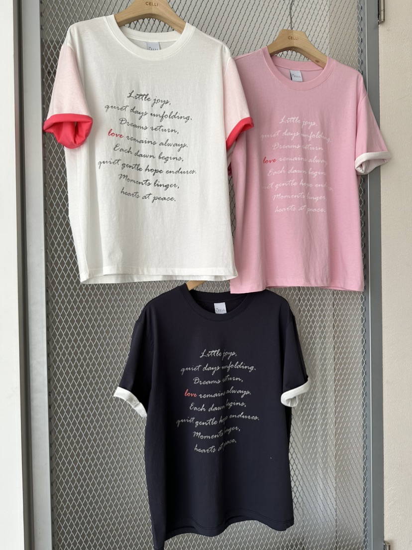 CELLI韓國直郵女士新品推薦職業時尚26春夏熱賣人氣T恤雙層CELLIT恤