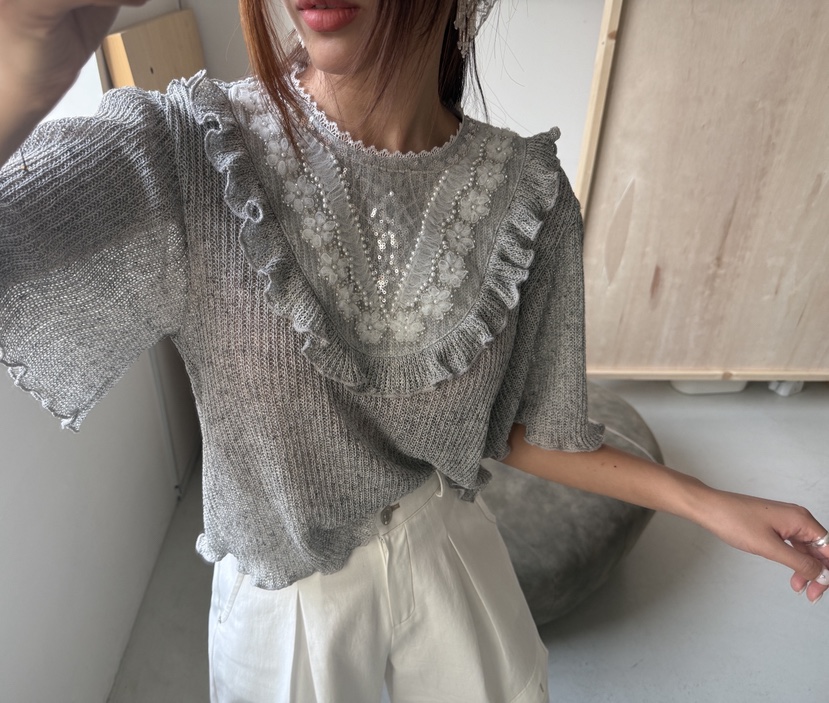 MOSMOS韓國直郵實拍女裝新款26春夏人氣推薦熱賣休閑針織衫MOSMOS針織衫