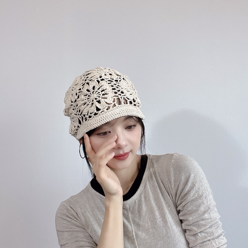 LOVELY HAT韓國直郵實拍女士新款休閑推薦26春夏熱賣帽子LOVELY HAT帽子圖色1