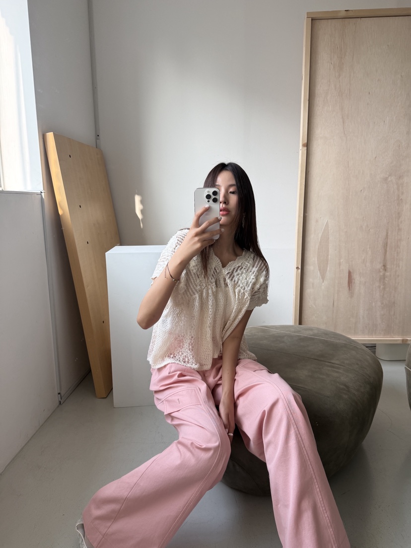 MOSMOS韓國東大門代購女士新款休閑人氣推薦26春夏襯衫蕾絲衫MOSMOS襯衫/蕾絲衫