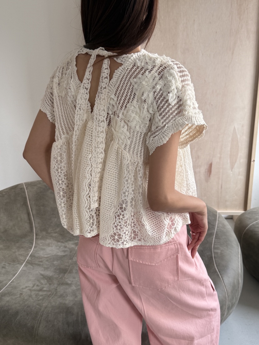 MOSMOS韓國東大門代購女士新款休閑人氣推薦26春夏襯衫蕾絲衫MOSMOS襯衫/蕾絲衫