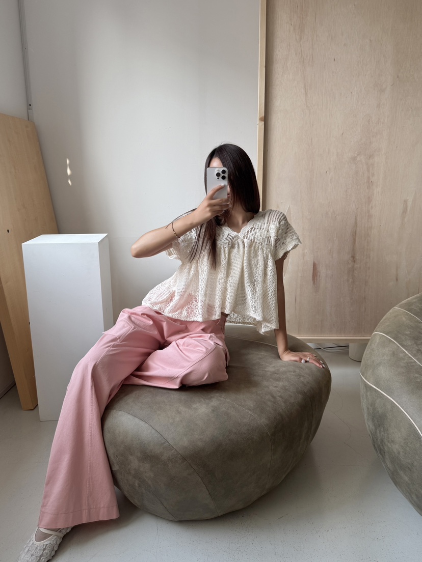 MOSMOS韓國東大門代購女士新款休閑人氣推薦26春夏襯衫蕾絲衫MOSMOS襯衫/蕾絲衫