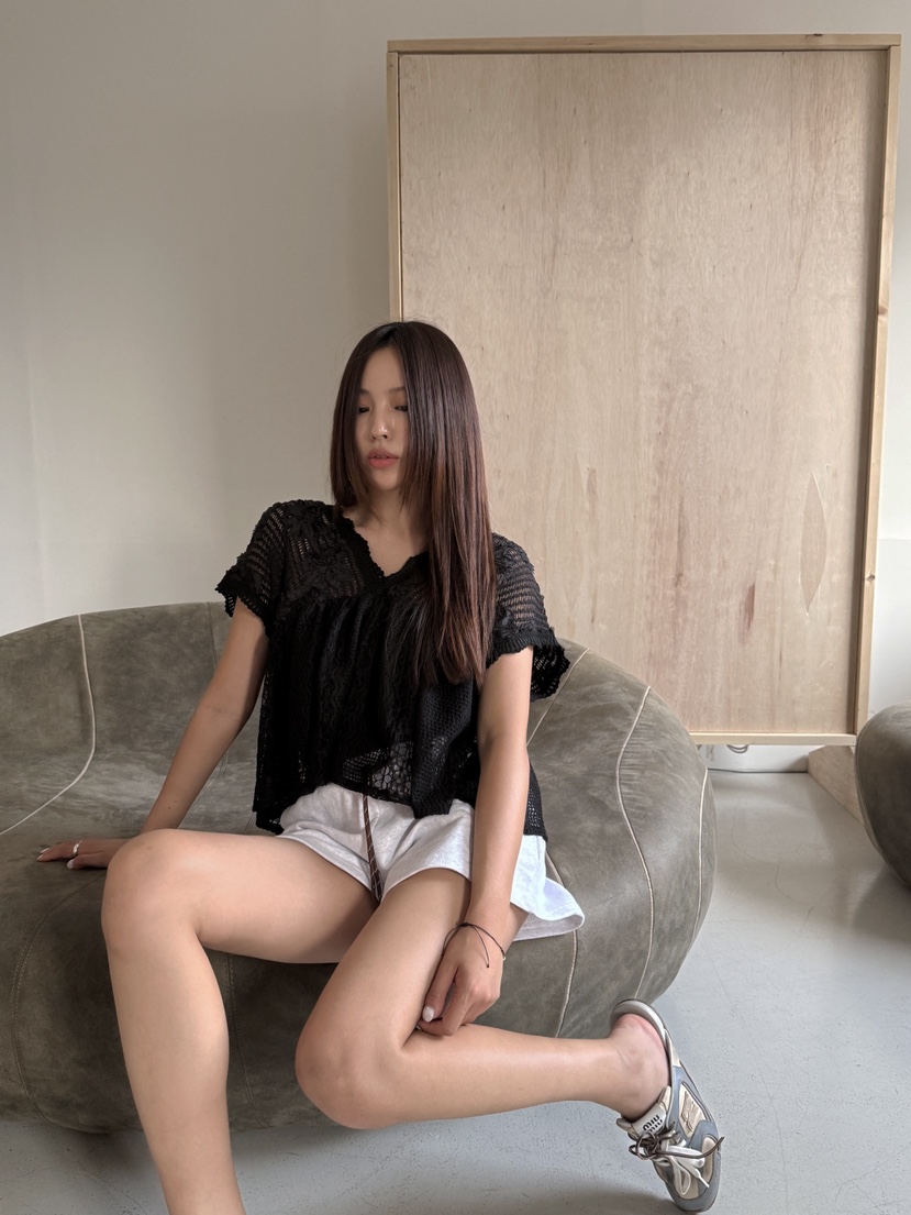 MOSMOS韓國東大門代購女士新款休閑人氣推薦26春夏襯衫蕾絲衫MOSMOS襯衫/蕾絲衫