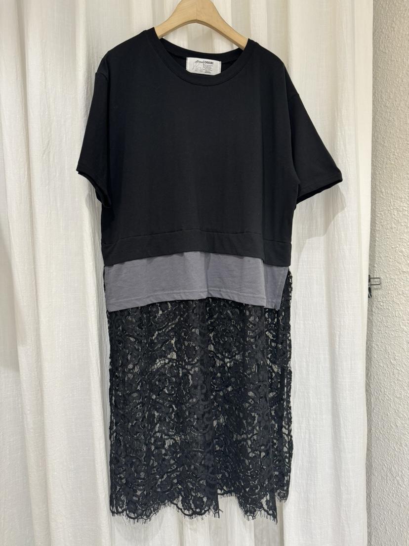 COKKIRI韓國東大門直郵女士新款推薦熱賣人氣職業T恤長款COKKIRIT恤圖色1