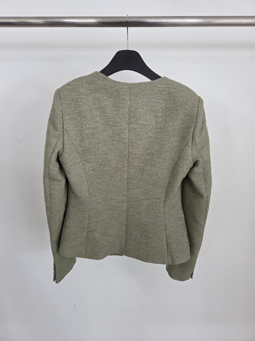 VERANDA韓國東大門直郵女裝新品推薦人氣熱賣休閑夾克粗花呢VERANDA夾克